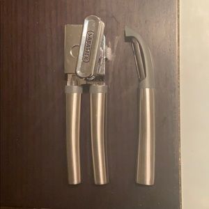 Can opener and peeler set for @bellabellaish